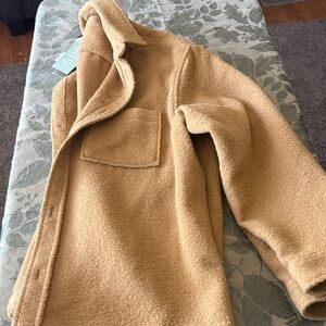 Cozy Tan Fleece Shacket